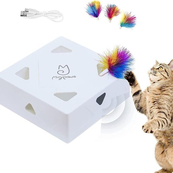Migipaws Other - Migipaws Cat Toys, Interactive Automatic Mice 7 Holes Whack-A-Mole